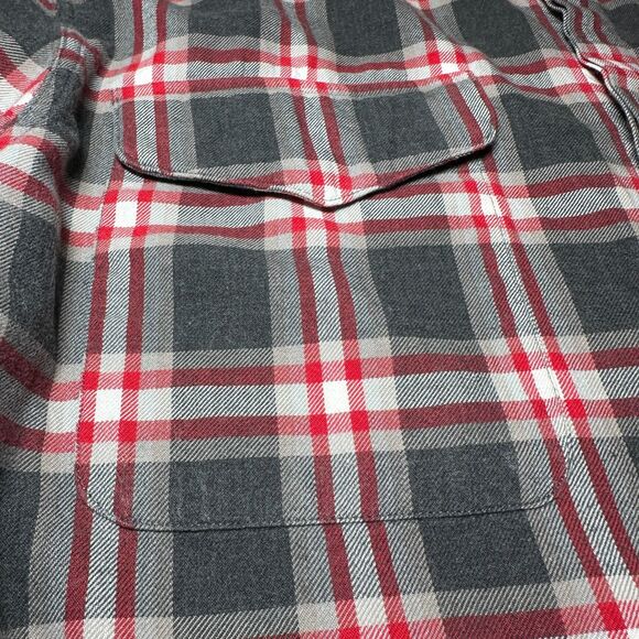 Levi's Made & Crafted Plaid Shirt Concealed Plackets EU Sz 3 US Medium / Large - Picture 10 of 12